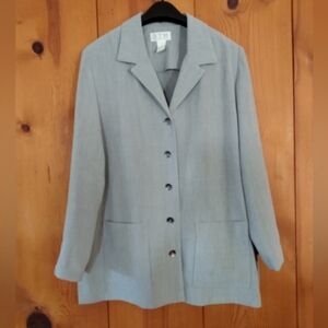 RTM Collection Vintage Button Front Jacket with Pockets